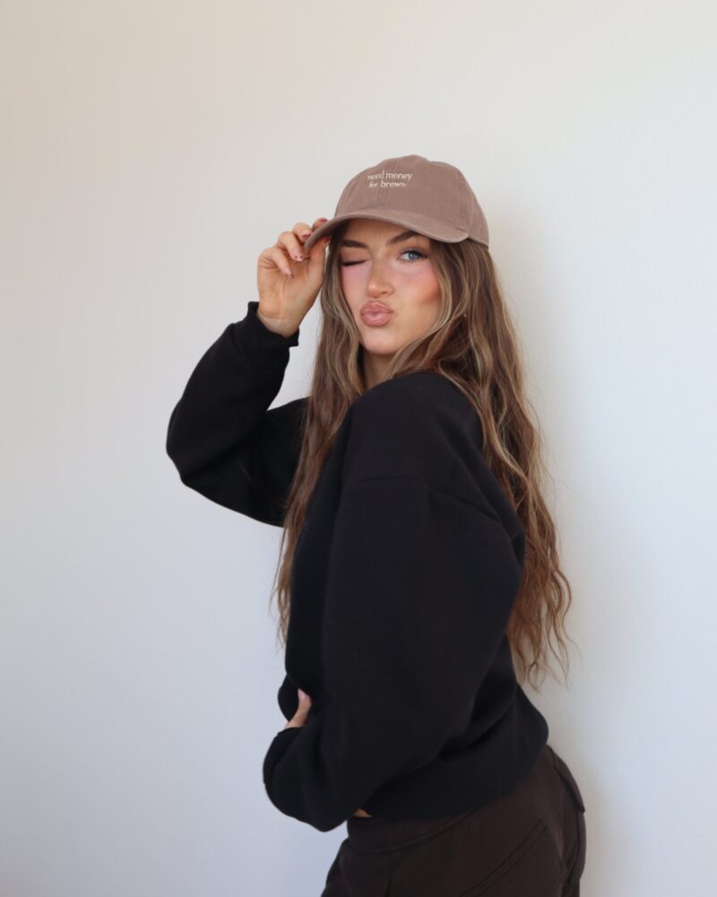 Need Money for Brows Hat – Brown
